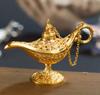 Aladdin's Magic Lamp Mini, Small Golden Object, 11.5 X 4 X 7.5cm, Souvenir, Prize, Gift, Fun Item