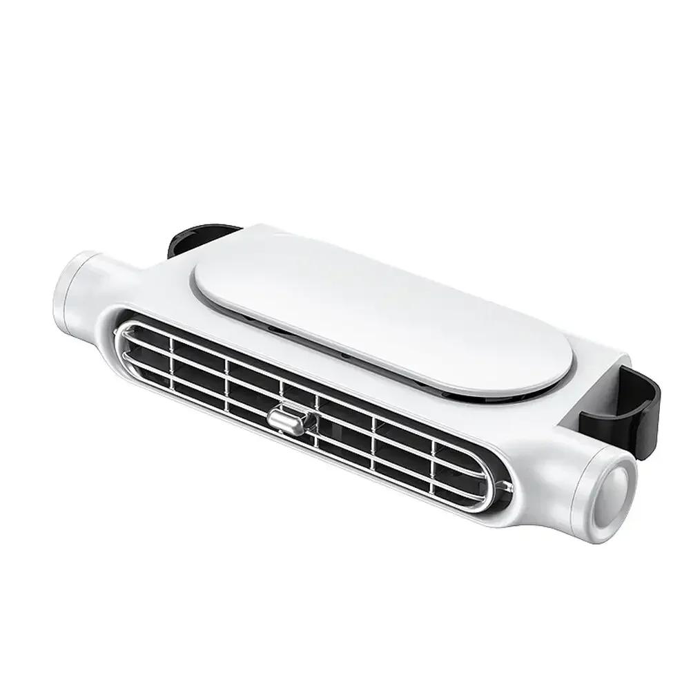 

Вентилятор охлаждения заднего сиденья автомобиля, электрический, автоматический вентилятор заднего сиденья автомобиля, 3 скорости, регулируемая скорость ветра, охлаждающее устройство для мини-автомобилей, автофургонов, седанов белый