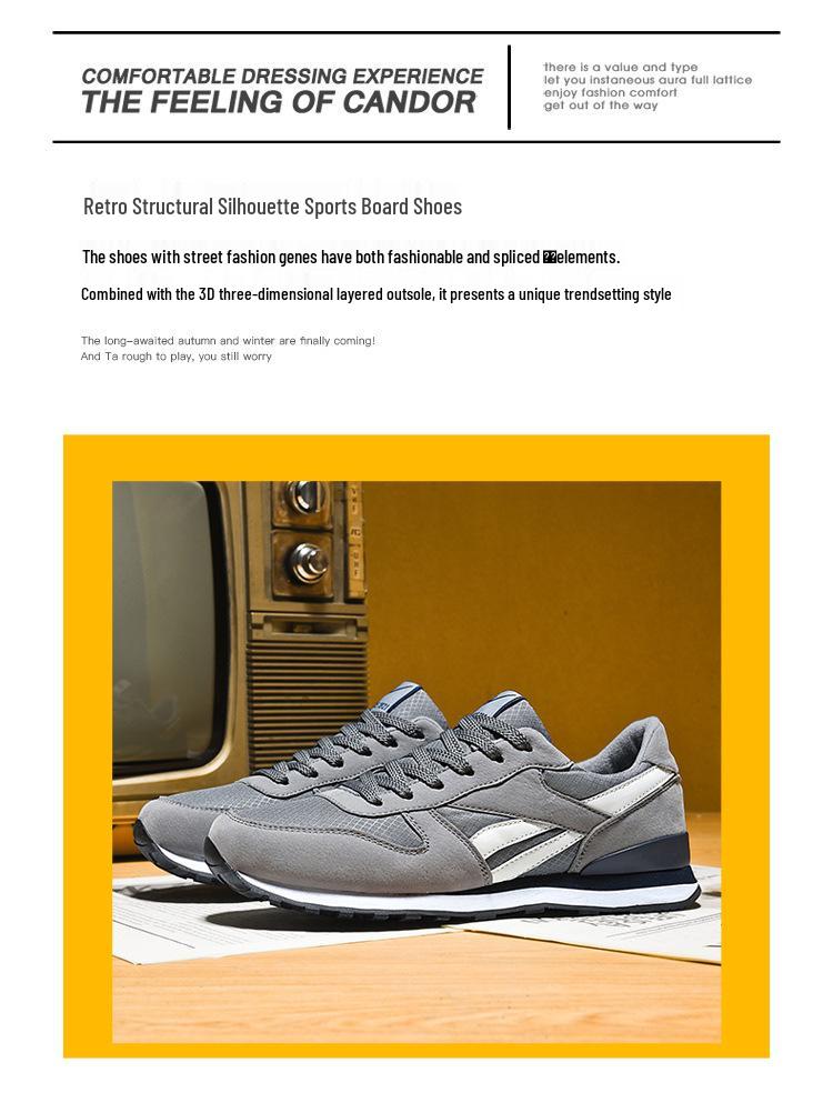Shuangxing 2024 Men's Breathable Mesh Flyknit Running Shoes - Trendy Soft Sole Sports Sneakers