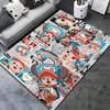 Tony Tony Chopper Teppich für Wohnzimmer Schlafzimmer Zuhause Sofadekoration, rutschfeste Spielmatte für Kinder