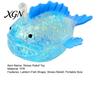 Healing Sensory Toy Lantern Fish Sugar Ball Clear Glitter Sea Squeeze Fidget Stress Soft Stretch Anxiety Relief Hand Relaxation Tool