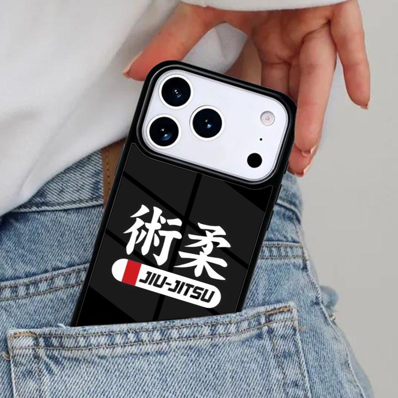 BJJ Brazilian Jiu Jitsu Soft Phone Case for iPhone 16e 15 14 13 12 17 Pro Max Plus Air 17pro Cover Coque