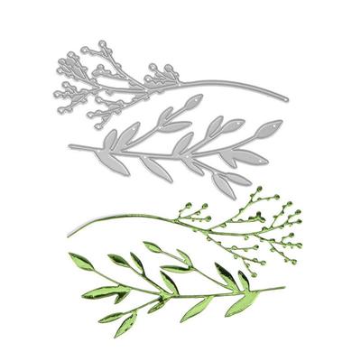 2τμχ Branches DIY Metal Cutting Dies Scrapbooking Album Photo Διακοσμητικά Ανάγλυφα Χειροτεχνία Χαρτί κάρτα