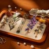 Schöner Tag Retro Blumen PET Sticker Pack: Lange Streifenperlen-Serie für Notizbücher & DIY-Collagen