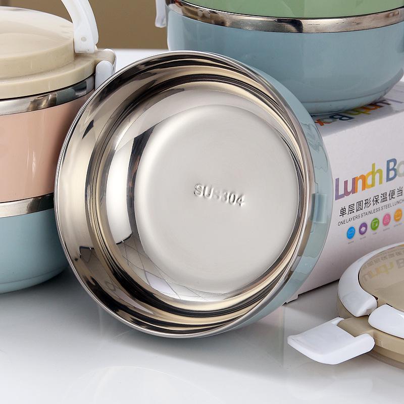 304 Stainless Steel Multi-Layer Lunch Box with Sealed Lid - Ideal Bento or Food Storage Container