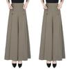 BOGO Summer Drapey Skirt Pants - New Chinese Style, Lightweight, Large & Plus Size Women's Casual Slimming Trousers