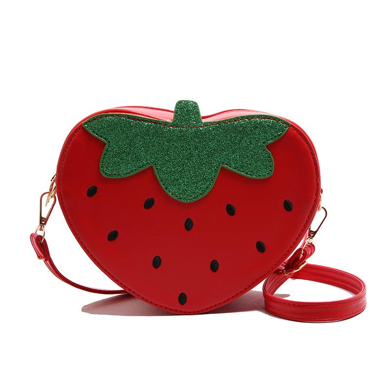 Fashion Fruit Strawberry Bag Summer 2025 New Harajuku Creative Personality Handbag Women's Versatile Messenger Bag