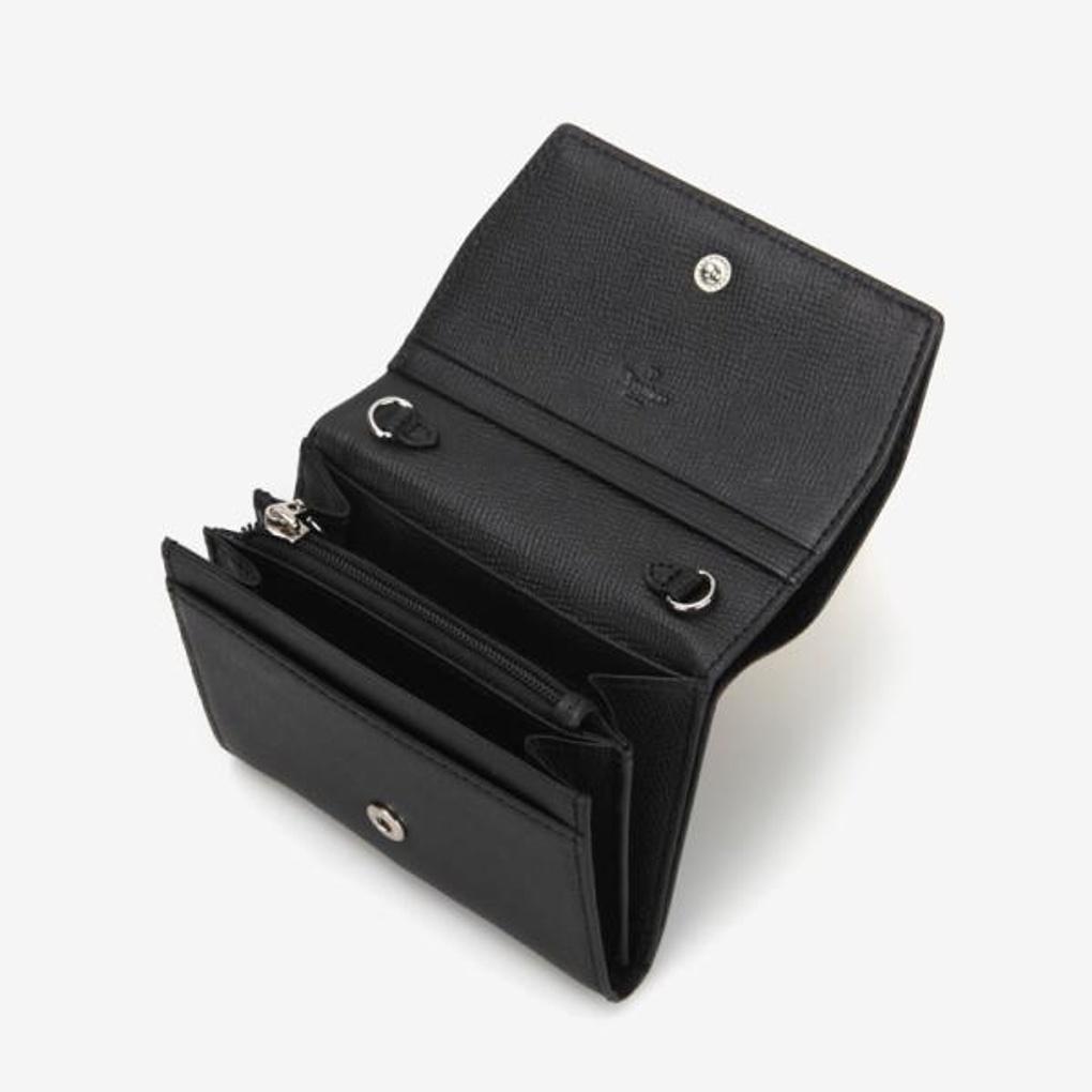 ELÉGANCE Women's Bli Calfskin Half Wallet_BOSW01CA