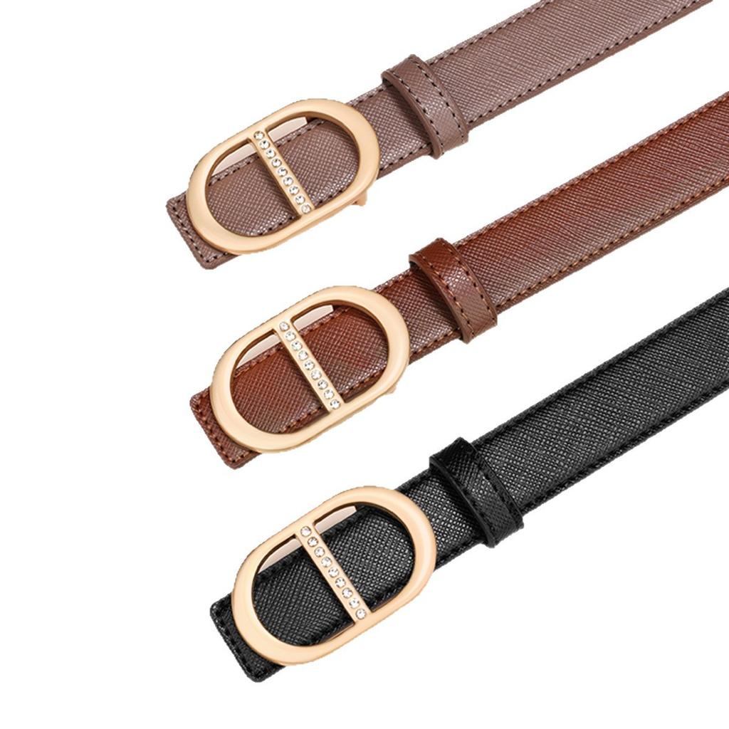 Damenmode Gürtel Schlicht und Vielseitig Koreanische Version mit Jeans Studenten Universalgürtel Süße Trendige Accessoires Gürtel