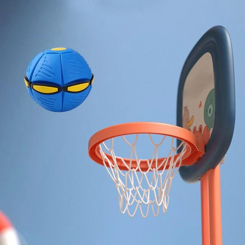 1PCSBouncyStomp Ball Magic Flying Saucer Ball Puzzle Pet Childrens Toys Indoor Outdoor Decompression Transformation Sports Balls