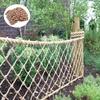 Retro Hennep Touw Net, 1 Maat. Perfect voor Buiten Decoratie, Kattenbalkon, Trapleuning & Veiligheidsnet. Binnen-/Buitengebruik.