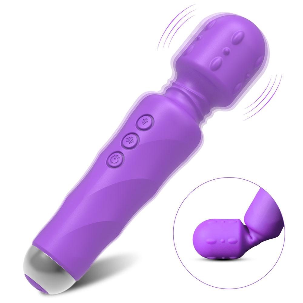 Powerful Clitoris Vibrators AV Vibrator Massager Magic Wand Erotic Sex Toys for Women USB Recharge Female Adult Product G Spot