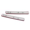 1 Pair Car Rear Bumper Reflector Red Lens Warning Strip For Land Rover Discovery 3 Discovery 4 Range Rover Sport