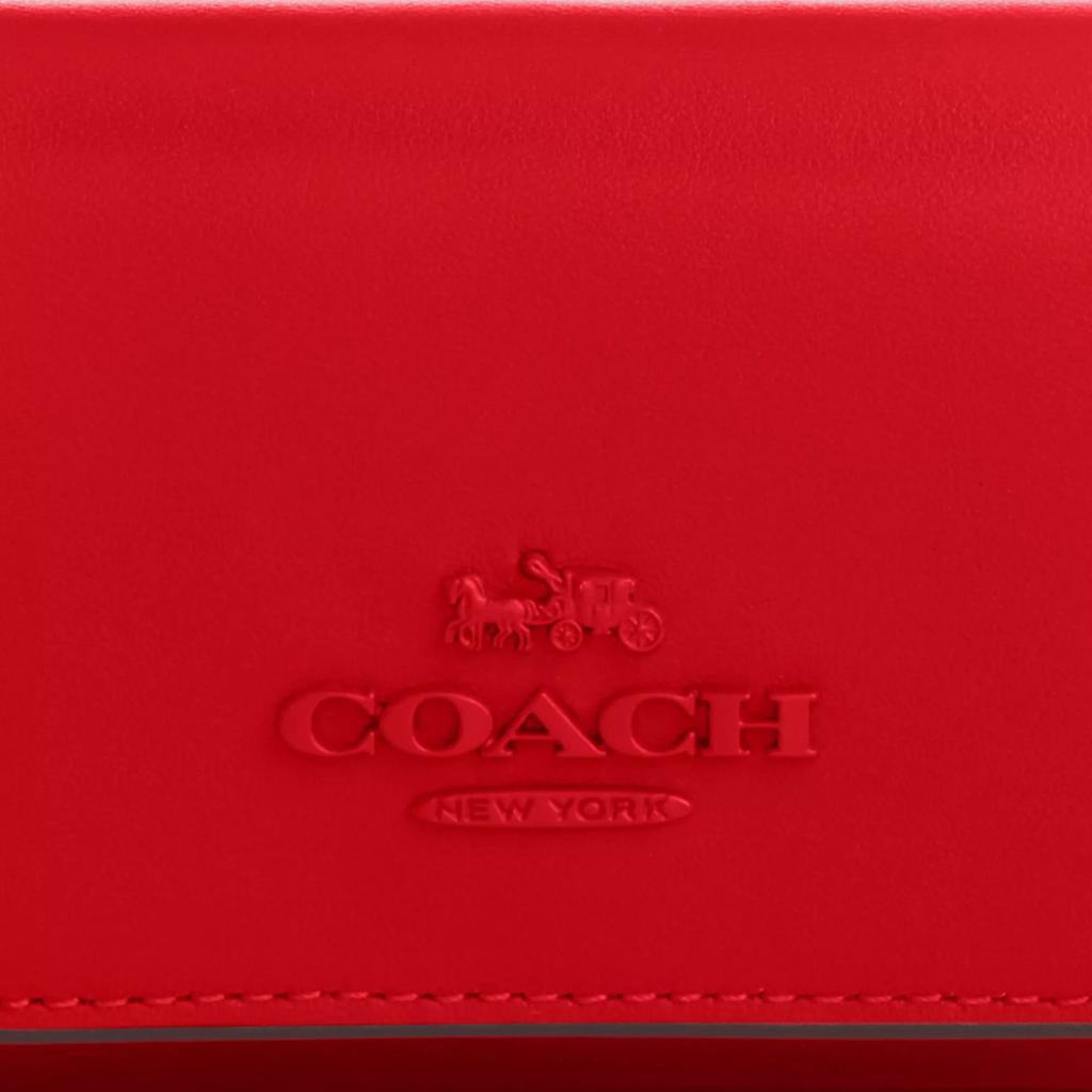 Coach Micro Wallet Silver Chalk