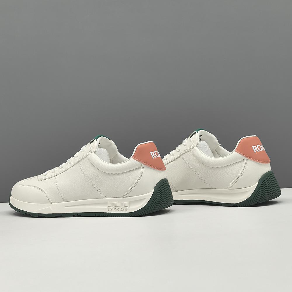 Leather shoes breathable casual shoes