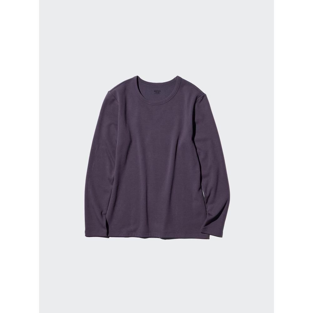 Uniqlo HeaTTech CoTTon Crewneck T  Long Sleeve  exTra Warm