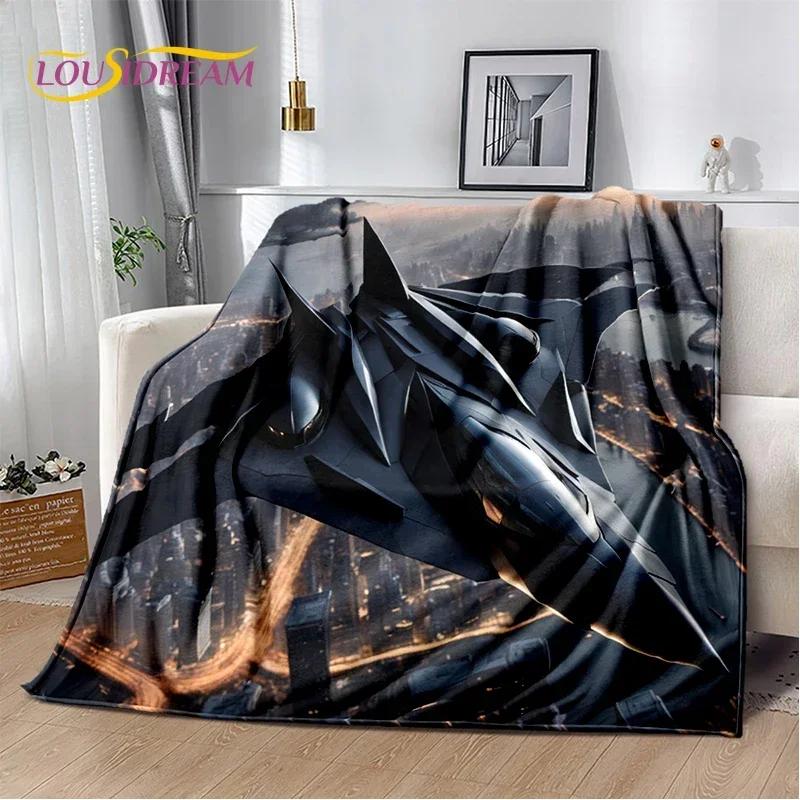 29 Style Space Spitfire Aircraft  Air Force Jet Fighter Cartoon Blanket,Soft Throw Blanket for Home Bedroom Bed Sofa Cover Child