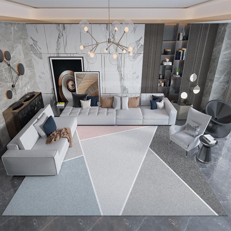 Living Room Geometric Carpet Rug Bedroom Bedside Rugs Home Sofa Table Decor Mat
