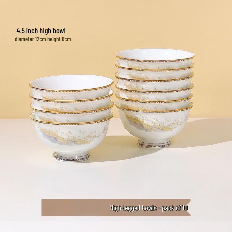 European Style Bone China Bowl Set