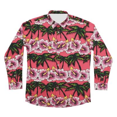MOUTHWASHING Aloha košile s knoflíky od Daisuke Dlouhý rukáv Grafické 3D potisk Trička Unisex Streetwear Muži Ženy Košile Oblečení