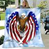 3D Eagle Printing blanket flannel Soft and comfortable blanket blankets for beds picnic blanket warm blanket birthday gift