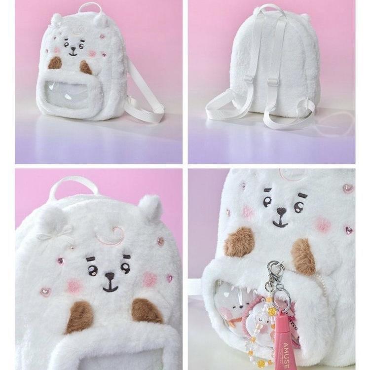 BTS BT21 Backpack,Plush KPOP
