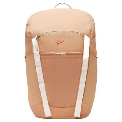 Polyester Backpack Regular Unisex Amber Brown & Night Chestnut & Bright Dark Red Casual DJ9677-225