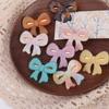 Bowknot Bow Hairpin Acetate Bow Duckbill Clip Simple Acetic Acid Duckbill Clip  Female