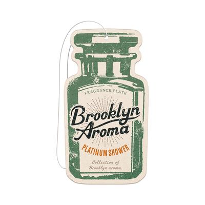 CARALL Seikodo Car Air Freshener Brooklyn Aroma Paper 3 Pack