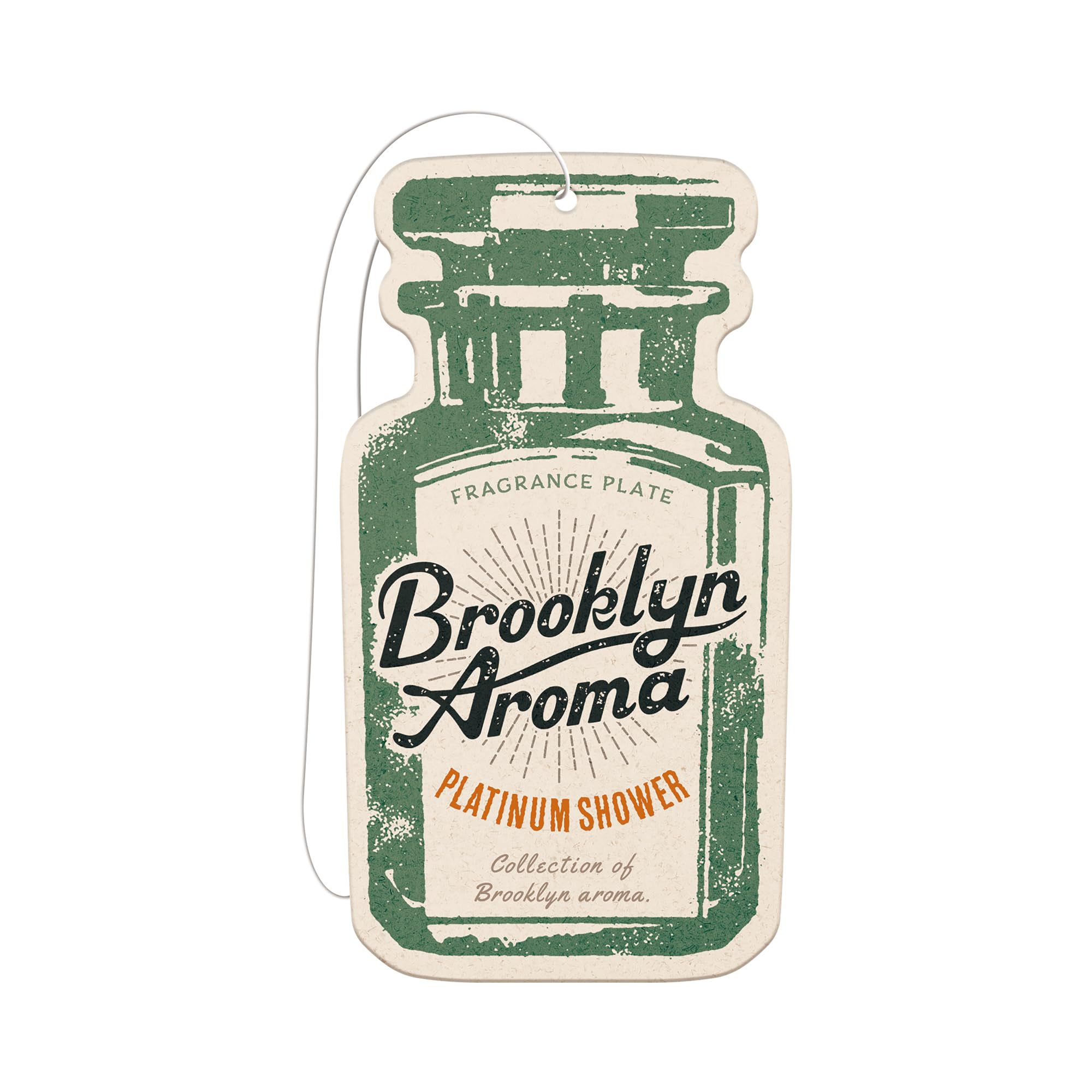 CARALL Seikodo Car Air Freshener Brooklyn Aroma Paper 3 Pack Brooklyn aroma paper 3 pack