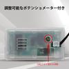 DiyStudio 2PCS Digital Voltmeter Battery Meter with Alarm Temperature Battery