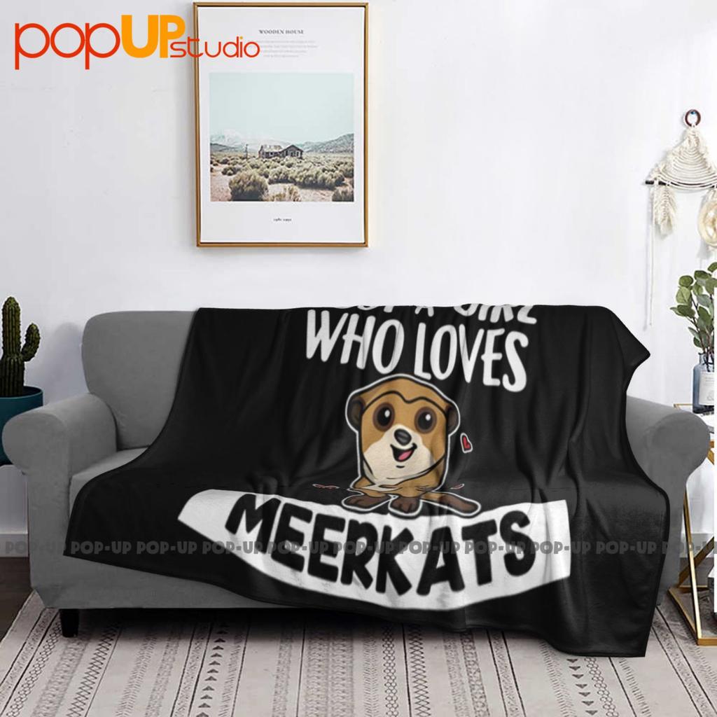 Just A Girl Who Loves Meerkats Ultra-Soft Blanket Quilt Winter Sofa Cover Bed Covers