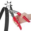 Leather Hole Punch Tool For Watch Bands Straps Wristbelts Handbag Crafts Heavy Duty 6 Size Revolving Multi-Function Hole Puncher