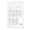 15,6 Zoll Wandplaner Digitaler Kalender Aufgabenplaner WiFi Intelligenter Touchscreen Interaktives Display Wand-Schreibtischhalterung APP
