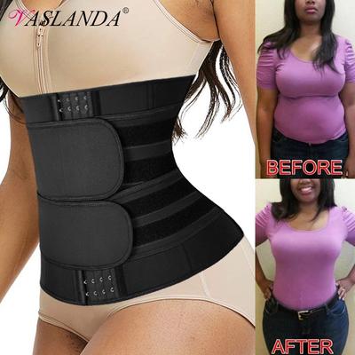Corsetto cincher per donna allenatore in vita per perdita di peso dimagrimento shaper del corpo cintura in neoprene trimmer sauna sudore bruciagrassi cinghie