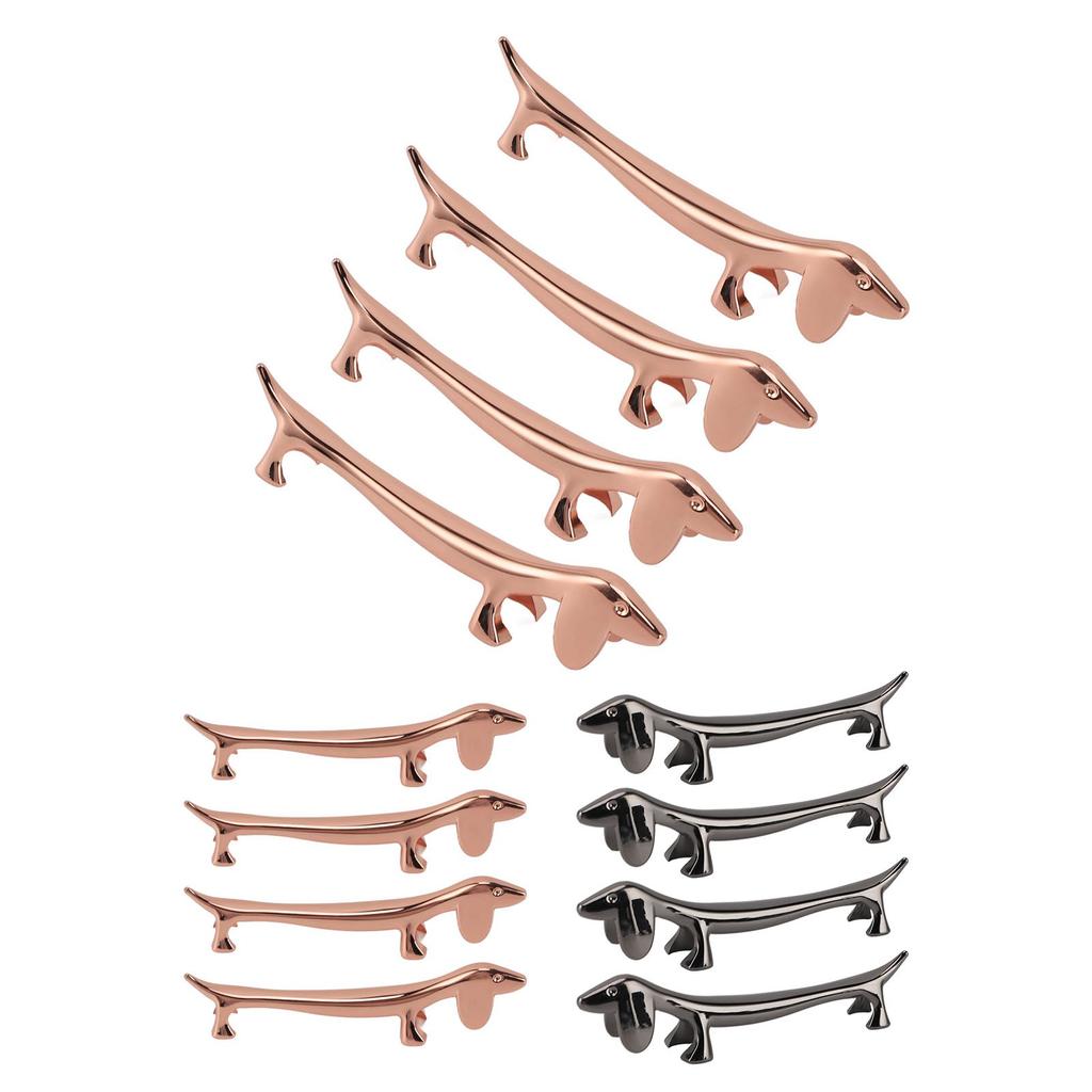 4 KS Podložka pod hůlky Zinková slitina Pokovování Opakovaně použitelná Stojan na večeřovou lžíci pro držení lžíce vidličky