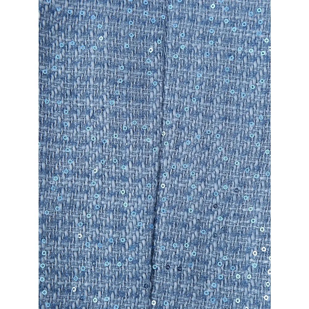 Women's Sequin Stand Collar Long Sleeves Pockets Short Jacket Coat Spring and Autumn New Female Chic Cardigan Jacket