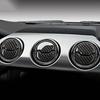 9Pcs Carbon Fiber Interior Air Vent Outlet Cover Trim For Ford Mustang 2015-