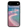 Phone Case - MANIACASE - iPhone 17 Air - Silicone - Flexible - Black, Ocean and Sand