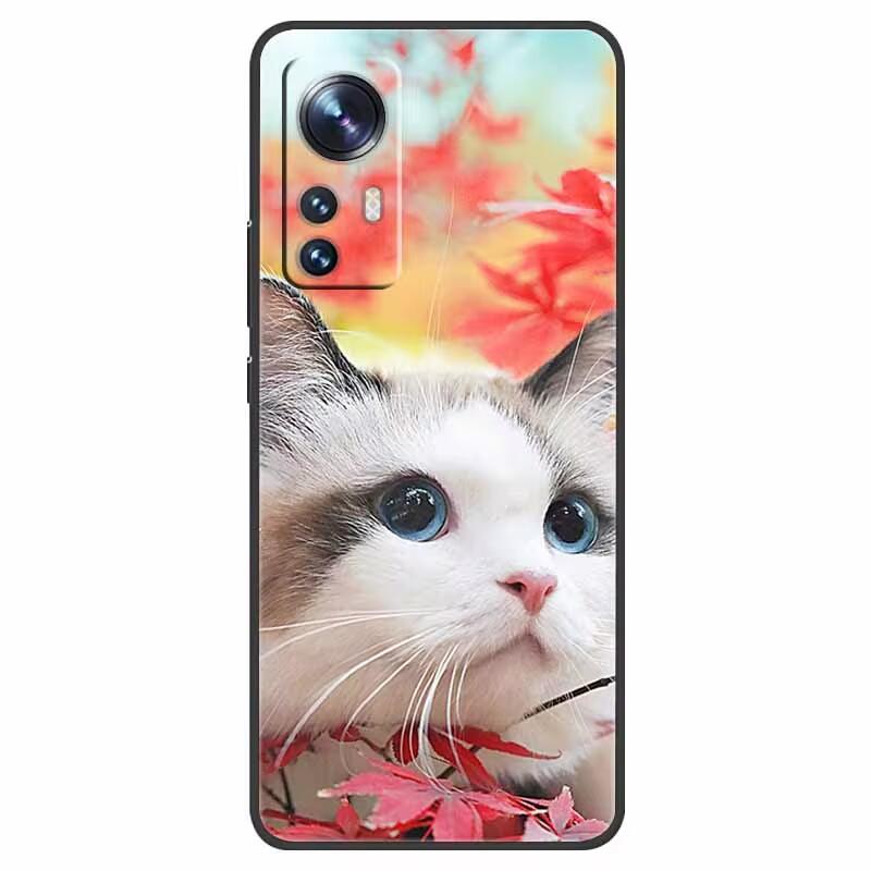 For Xiaomi 12 Lite 5G Case Shockproof Soft Silicone TPU Back Cover For Xiaomi Mi 12 Lite 5G Phone Case Mi12Lite 12Lite Cartoon