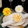 1pcs Flower Shaped Napkin Holder Crafts for Centerpieces Festival Wedding Thanksgiving Home Kitchen Decor
