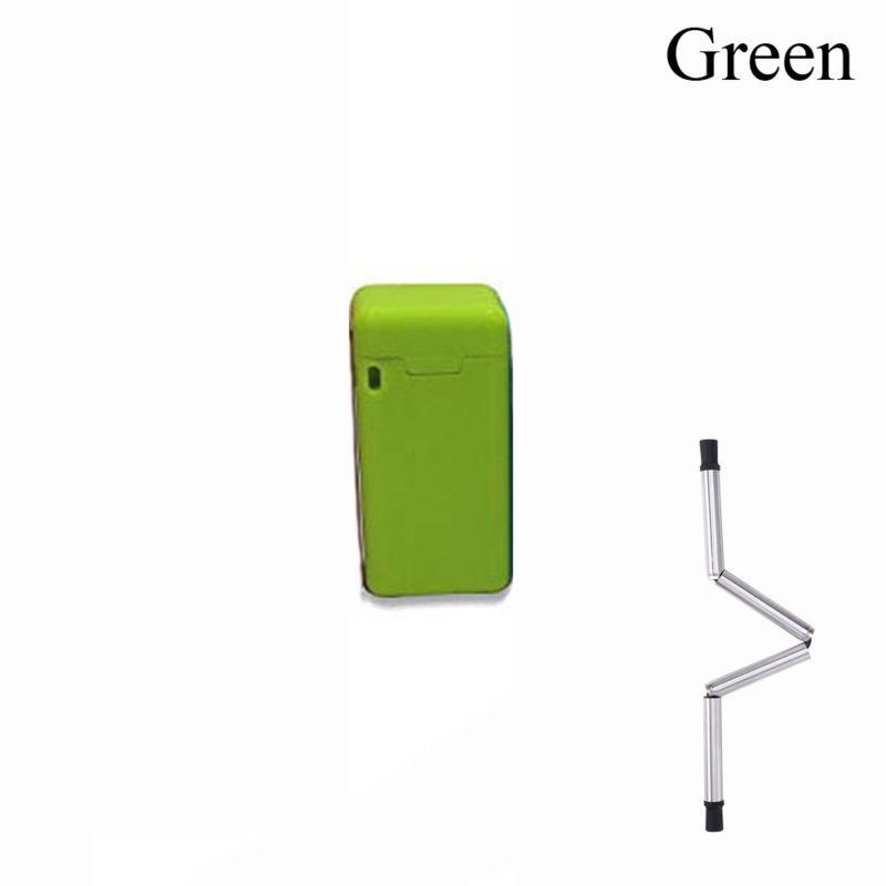 Outdoor Portable Creative Stainless Steel Travel Collapsible Straw Reusable