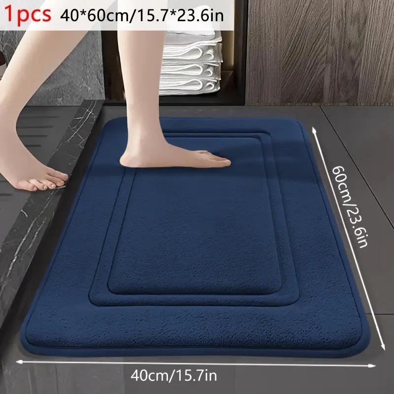 Alfombrilla de Baño de Secado Rápido - Antideslizante, Lavable a Máquina, Suave y Cómoda, Cocina, Alfombrilla de Baño | Decoración Moderna para Baño | Alfombrilla de Baño Duradera