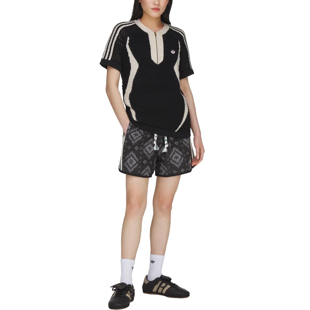 adidas Originals X CLOT HERITAGE PRINT SHORT By EDISON CHEN Casual Shorts Unisex KE7073