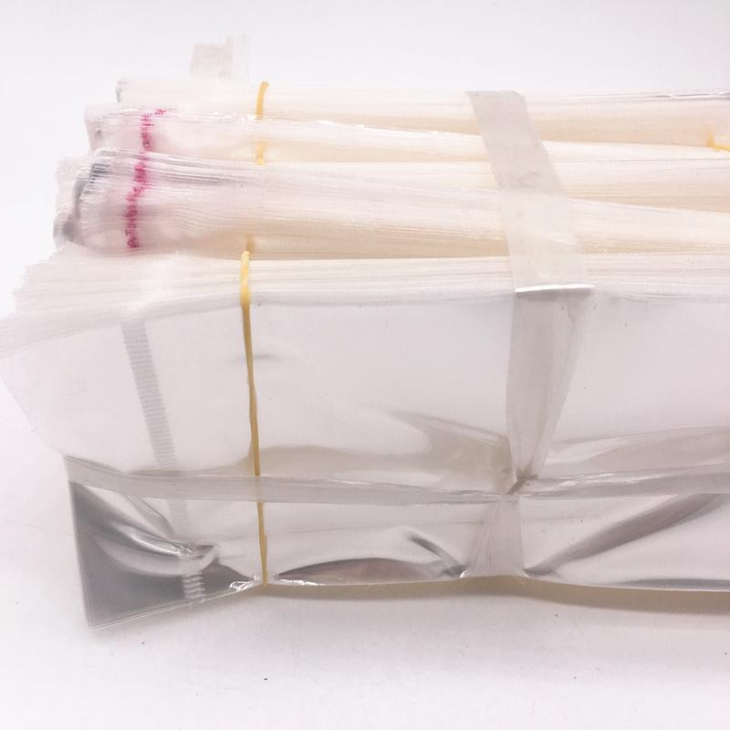 

Wholesale 100pcs Clear Self Adhesive Seal Plastic Bags Transparent Resealable OPP Packing Poly Bags Pick Beads Hanging Holes