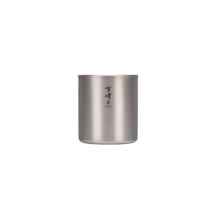 Snow Peak Stacking Mug Yukih 450ml Titanium Silver