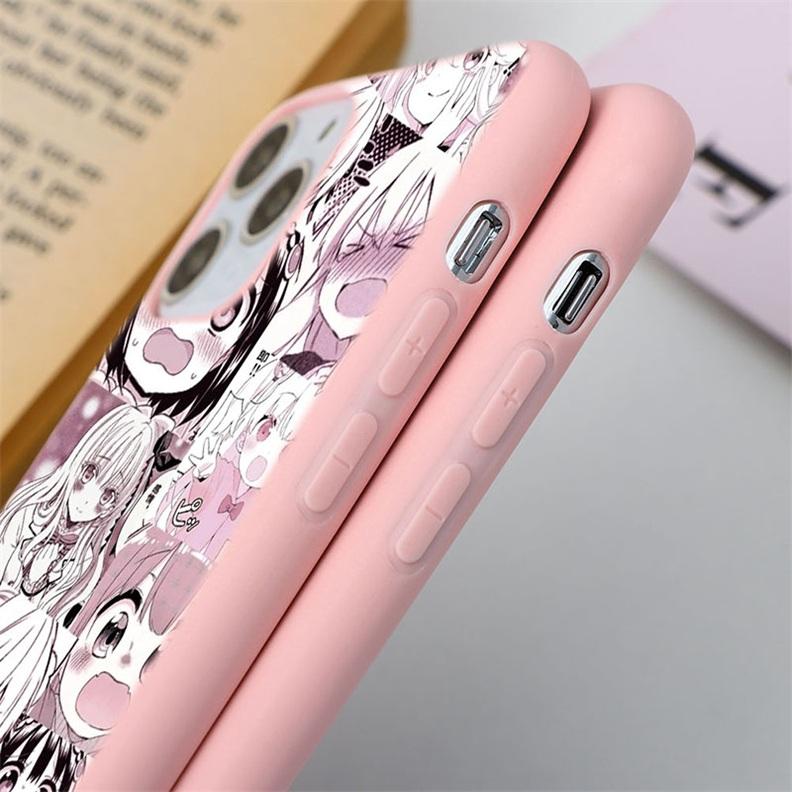 Pro Xiaomi Mi Redmi Note 11 11T 12 10 10T 5 7 9 8 8T 9T Poco M3 F3 X3 Pro 9C 9S 10S A3 9 Lite Anime Kawaii Japonská dívka Pouzdro