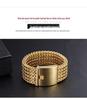 European & American Titanium Steel Men's Fish Scale Bracelet