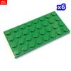 Non-Toxic Moc Bricks Plate 4X4 4X6 4X8 4X10 4X12 3031 3022 3035 3030 3029 Children Toy Building Blocks Assembles Birthday Gift