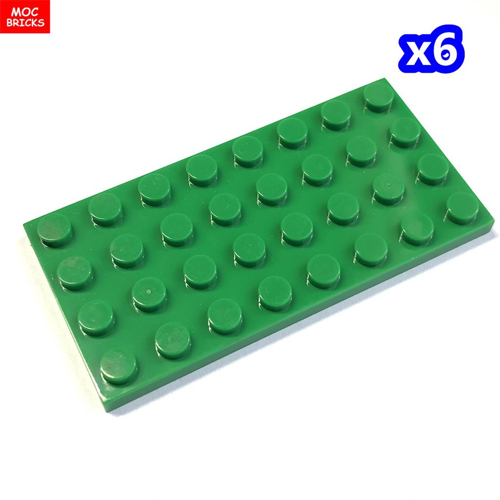 Non-Toxic Moc Bricks Plate 4X4 4X6 4X8 4X10 4X12 3031 3022 3035 3030 3029 Children Toy Building Blocks Assembles Birthday Gift